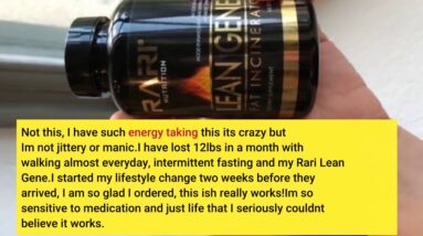 Review RARI Nutrition - Lean Genes Fat Burner - Natural Fat Burner and Appetite Suppressant Wei...