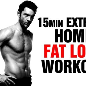 Burn Fat Fast With This 15min Extreme Home Workout - Full Body - Follow Along - Sixpackfactory