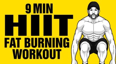 Burn Fat Fast With This 9min HIIT Home Workout - Follow Along Video - Cardio - SixpackFactory