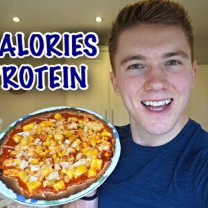 HEALTHY PROTEIN PIZZA RECIPE!