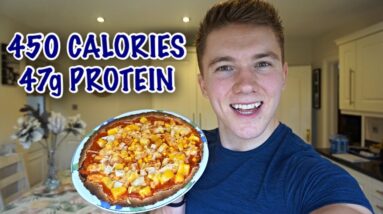 HEALTHY PROTEIN PIZZA RECIPE!