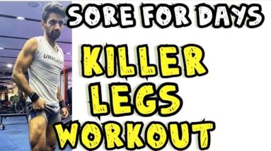 Killer Legs Workout || Ultimate Fat Burner