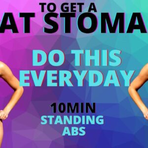 Slim Waist and Flat Stomach in 10 days| Standing AB Workout