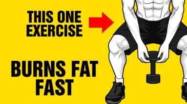 How To Burn Fat Fast Using Just One Exercise - 6 Pack Abs - One Arm Dumbbell Swing