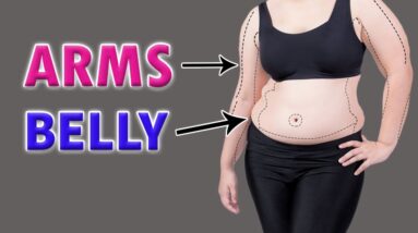 ARMS + BELLY | WORKOUT WITHOUT ANY EQUIPMENT AT HOME | REALLY EFFECTIVE