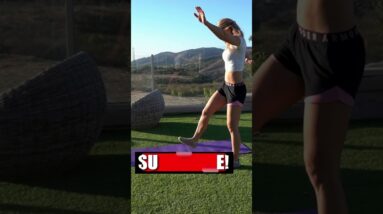 BEST FLAT Stomach Standing Exercises