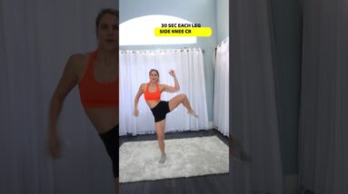 FAT BURNING HIIT Workout |Low Impact Beginner Friendly #shorts
