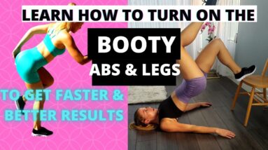 Grow Butt/Activate Abs in these Lower Body Activation exercises