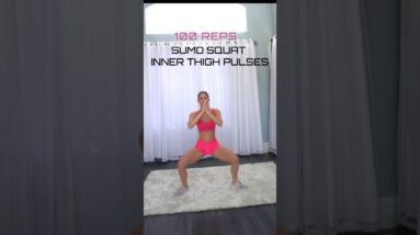 Inner THIGH Thin Workout |100 Rep Challenge #shorts