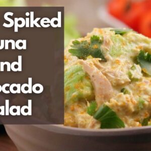 Keto Recipe | Curry Spiked Tuna and Avocado Salad | Keto Diet Plan for Weight Loss