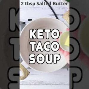 Keto Taco Soup Recipe #Shorts