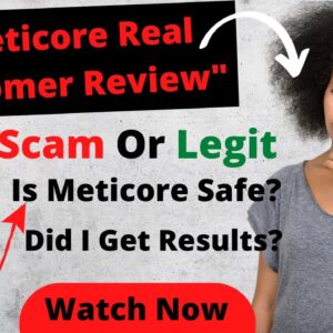 Meticore Reviews | Meticore Supplement Scam 😒 Is meticore pills Safe? Real Meticore Customer Reviews