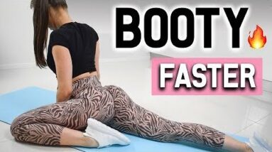 10 BOOTY BUILDING EXERCISES TO GROW THOSE GLUTES! 10 MIN BOOTY WORKOUT | Round Butt Workout |
