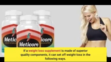 Getting The Meticore Weight Loss Reviews: Supplement Ingredients, Side To Work