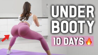 Lift Saggy Booty in 10 DAYS 🔥 UNDER BOOTY Home Workout | No Equipment