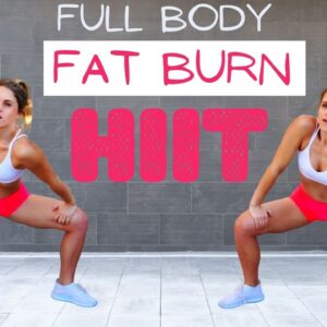 Full Body FAT🔥 Burn HIIT Workout | Follow along at Home 10 MIN