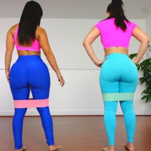 Girls Big Butt Workout with Booty Bands!!! (Grow The Glutes Workout)