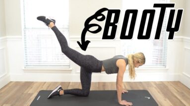 6 MIN BOOTY WORKOUT YOU CAN DO ANYWHERE | LIFTED AND TONED BUTT | AT HOME WORKOUT