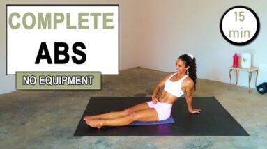 15 Min COMPLETE ABS WORKOUT at Home | Core, Obliques, Upper & Lower Abs