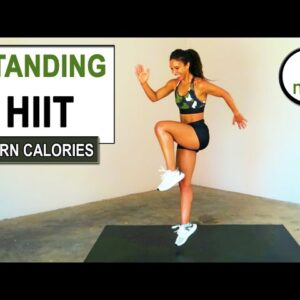 15 min Intense HIIT for Fat Burn | Standing & No Equipment