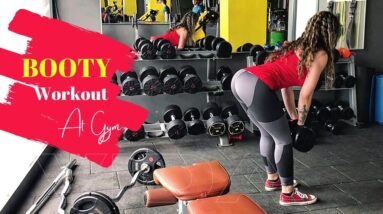 Booty Workout at Gym| 7 Exercises to Have a Brazilian Butt| Glute Focused Workout at The Gym|