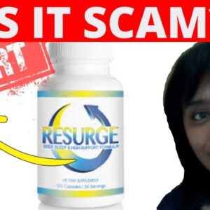 RESURGE REVIEW! See This Before You Buy! My Experience using SUPPLEMENT RESURGE