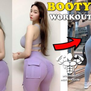 BOOTY WORKOUT | Best Exercises For Small Waist & Round Butt