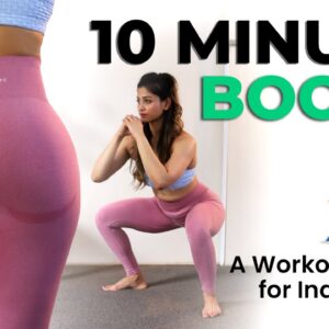 Do This 10-min BOOTY Workout at Home (No Equipment)
