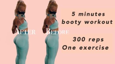 I tried the Brazilian Butt Lift Challenge (See Results in 5 Minutes) | Booty Workout | No Equipment