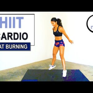 10 min Fat Burning HIIT Cardio Workout // No Equipment