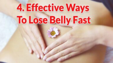 4 Effective Ways To Lose Belly Fat Fast (Backed By Science) #Shorts