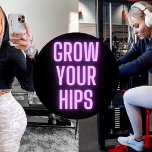 HOW TO GROW YOUR SIDE GLUTES | GET BIGGER HIPS