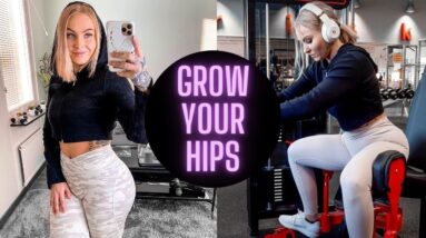 HOW TO GROW YOUR SIDE GLUTES | GET BIGGER HIPS