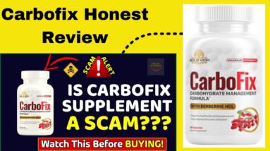 Carbofix - How To "Turn On" Your Metabolism In 3-Seconds To Burn Stubborn Fat Like Crazy