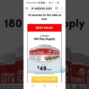 Okinawa Flat Belly Tonic - 3 Bottle Limited Time Offer