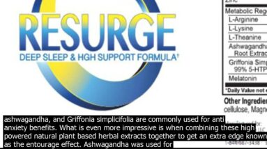 The resurge weight loss supplement safe