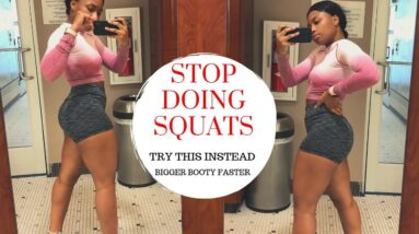 WHY YOUR BUTT ISN'T GROWING | THE SECRET TO A BIGGER BOOTY| NO MORE SQUATS | HOW TO GET A BIG BUTT!