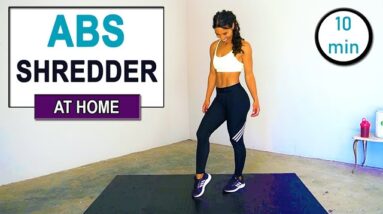 10 min Shredded Abs Workout - No Equipment
