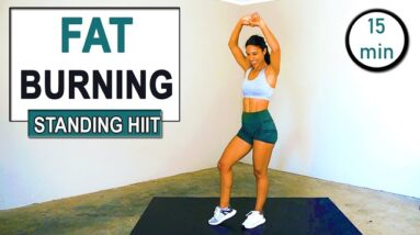 15 min Intense HIIT for Fat Burn | Standing & No Repeats HIIT Workout