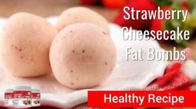 Okinawa Flat Belly Tonic | Healthy Recipes To Lose Weight - Cheesecake Fat Bombs Recipe