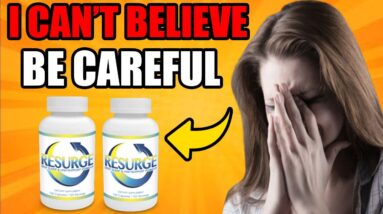 Resurge Supplement Review ⚠️YOU MUST WATCH⚠️ Sincere Review! Resurge Reviews!