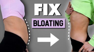 STOP your Belly from BLOATING with this 12 MIN Abs/Cardio Routine | Daily Workout for Belly & Abs