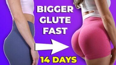 10 Min Exercise Big Butt At Home | 12 Best Exercises To Get a Bigger Butt Fast