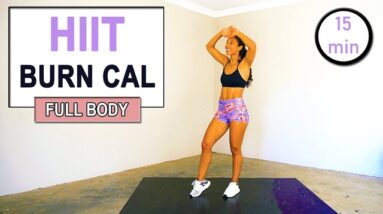 15 min HIIT workout | Burn Lots Of Calories | At Home | No Equipment