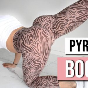 Get bigger BUTT with ONE EXERCISE! 🔥 300 REP Pyramid Booty Challenge | Home Workout - No Equipment