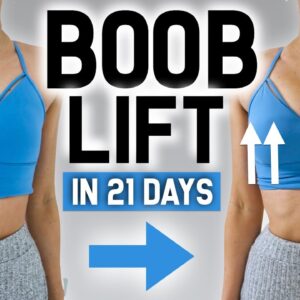 1-2cm BOOB LIFT in 21 Days 🔥 Chest Workout for Men & Women - No Equipment