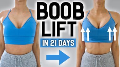 1-2cm BOOB LIFT in 21 Days 🔥 Chest Workout for Men & Women - No Equipment