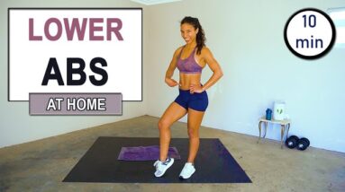10 min Lower Abs Workout Routine | Lose Lower Belly Fat
