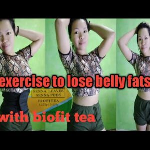 how to lose belly fats with biofit tea☕simply lang ngayong lockdown ☺️🙂
