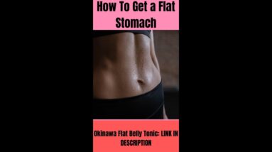 How to Get A Flat Stomach (2021) #shorts #short #fitness #weightloss